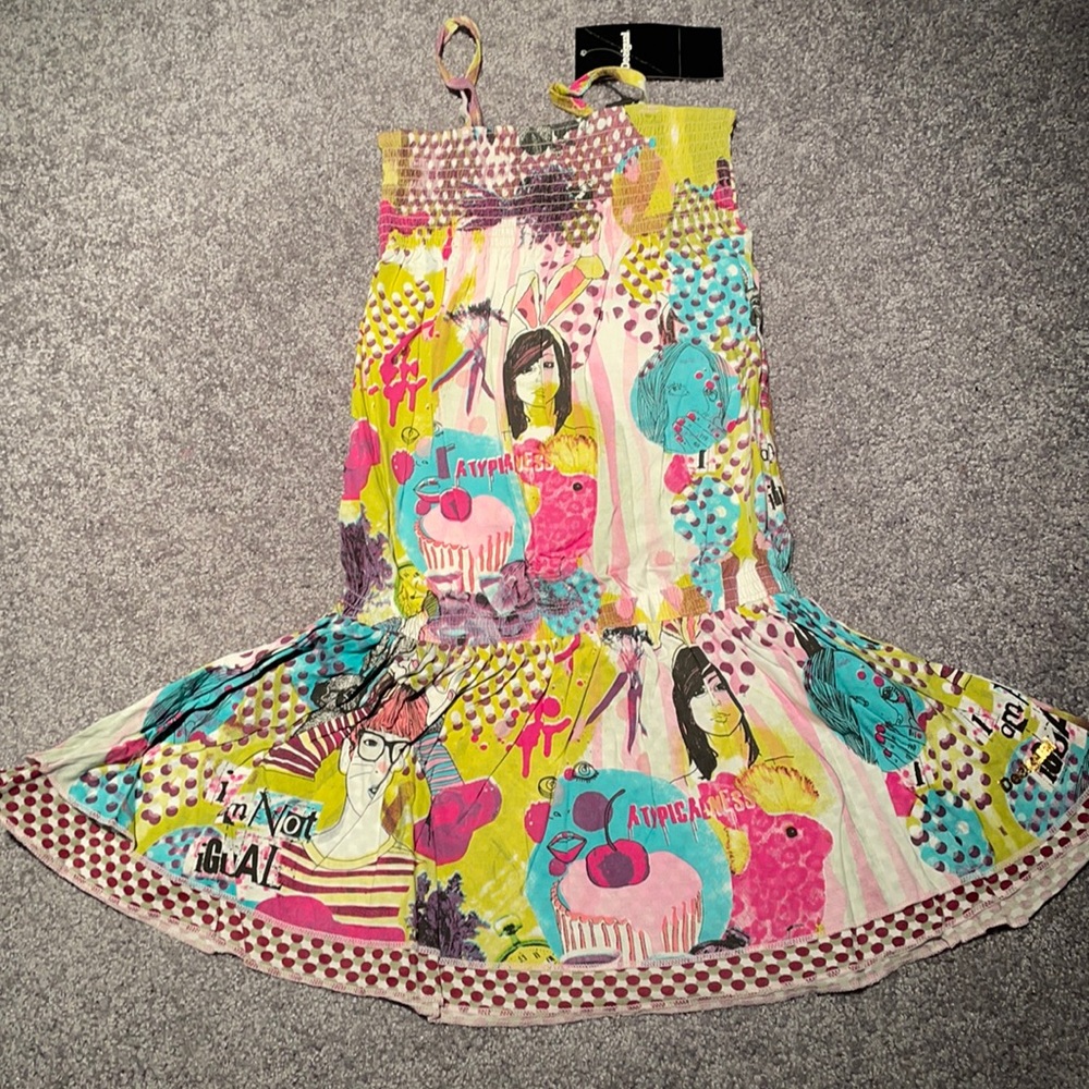 NWT Desigual Girls Funky Dress